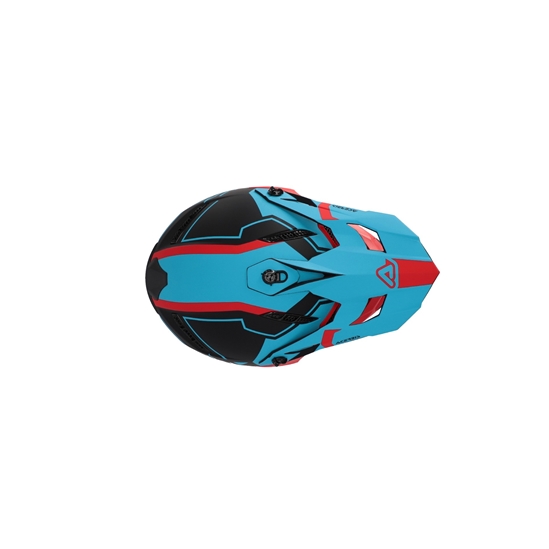 ACERBIS PROFILE 5 přilba 22-06 červená/modrá