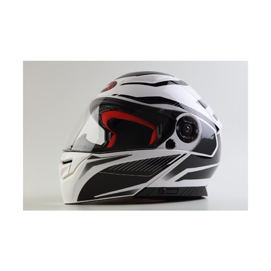 MAXX FF 950 Helma vyklápěcí bílá / černá