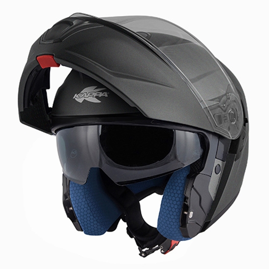 KAPPA KV50 SOLID výklopná moto helma černá