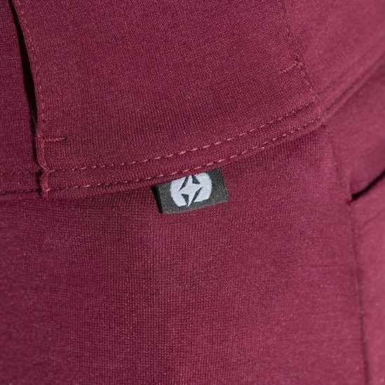 OXFORD SUPER LEGGINGS 2.0 kalhoty dámské bordó
