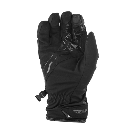 FLY RACING TITLE vyhřívané rukavice (černá)