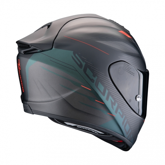 SCORPION EXO-1400 EVO II AIR LUMA moto přilba matná černo/zelená