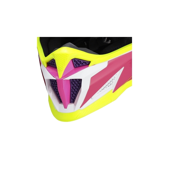 ACERBIS T711 přilba bílá-fialová