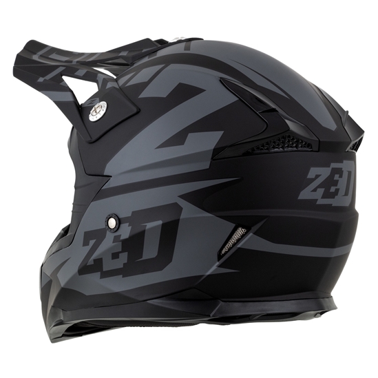 ZED X1.9D TARGA, přilba dětská (šedá matná/černá)