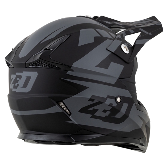 ZED X1.9D TARGA, přilba dětská (šedá matná/černá)