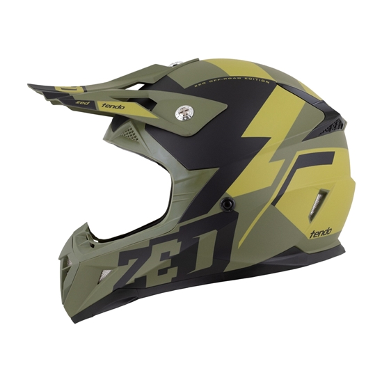 ZED X1.9D TENDO, přilba dětská (tmavě zelená/světle zelená)