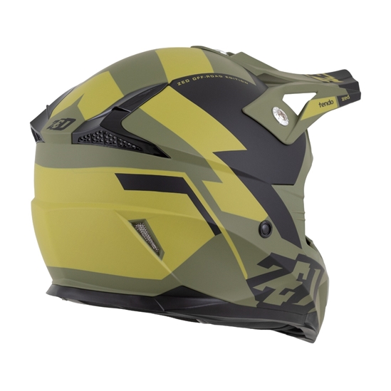 ZED X1.9D TENDO, přilba dětská (tmavě zelená/světle zelená)
