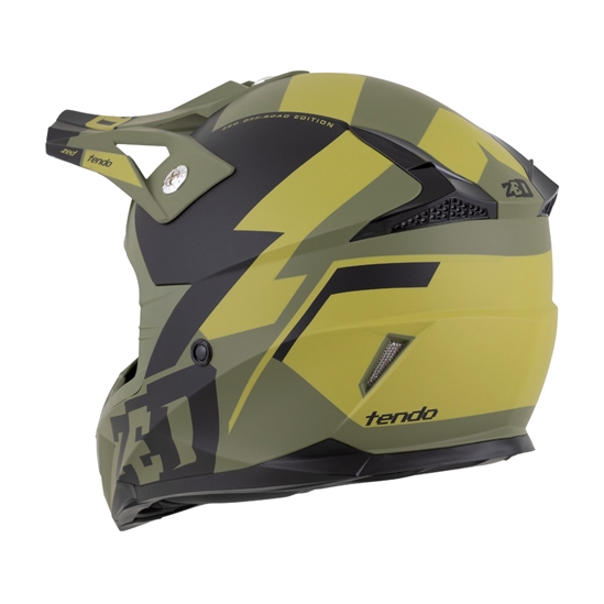 ZED X1.9 TENDO, přilba (tmavě zelená/světle zelená)