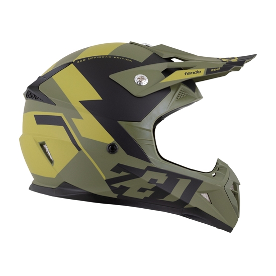 ZED X1.9 TENDO, přilba (tmavě zelená/světle zelená)