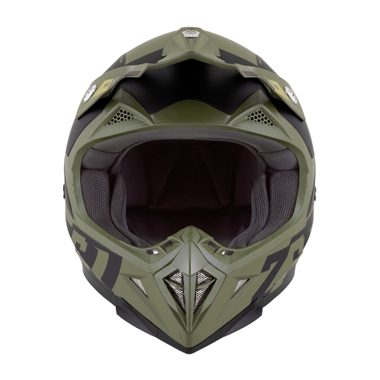 ZED X1.9 TENDO, přilba (tmavě zelená/světle zelená)