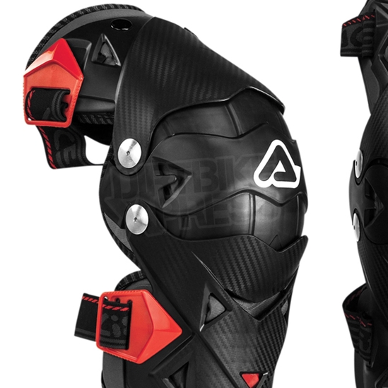 ACERBIS EVO 3.0 chránič kolen černá/červená