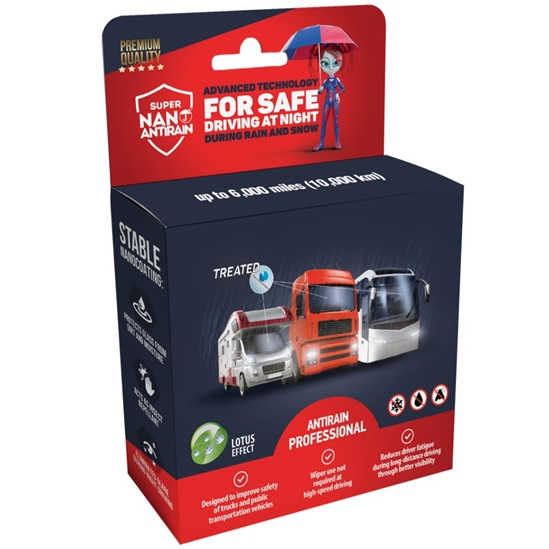 NANOPROTECH GNP Super Nano Antirain pro autoskla a moto helmy 30 ml