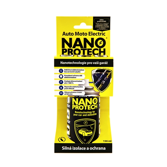 NANOPROTECH Auto Moto ELECTRIC Elektroizolační a čisticí sprej 150 ml