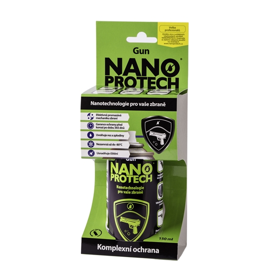 NANOPROTECH Gun Čistící, mazací, antikorozní sprej 150 ml