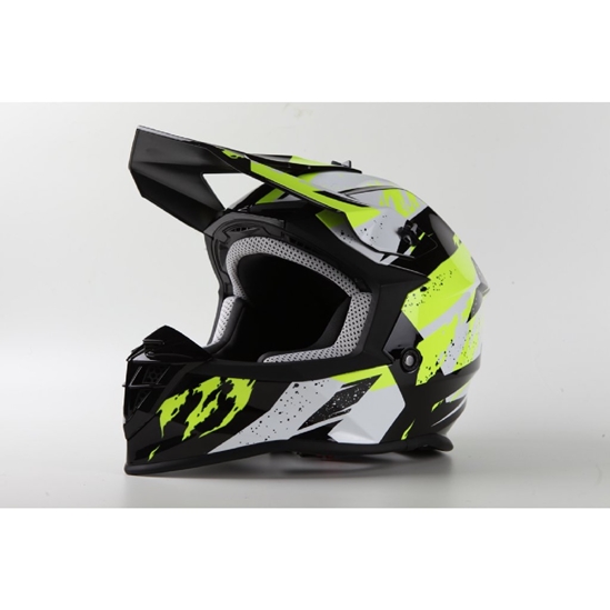 MAXX MX 633 cross helma černá / zelená