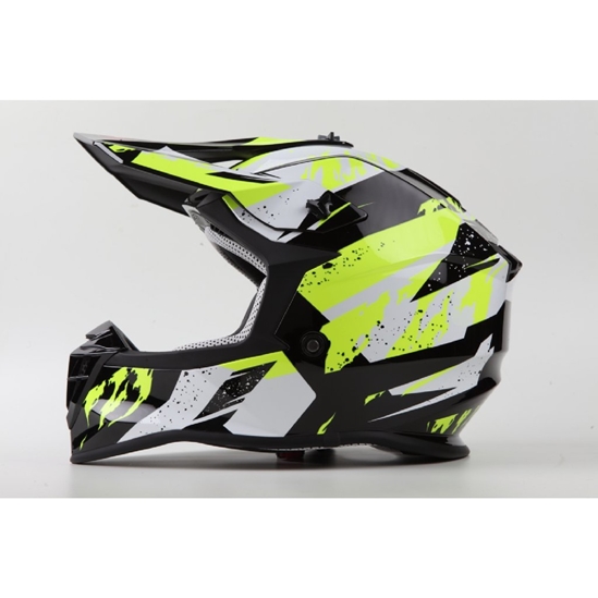 MAXX MX 633 cross helma černá / zelená