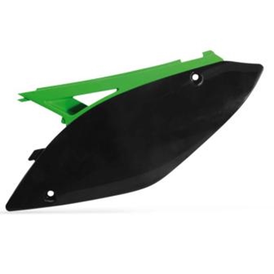 ACERBIS podsedlovky KXF250 09/12, KXF450 09/11, černá/zelená