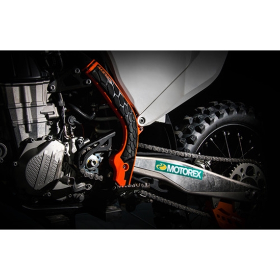ACERBIS kryt (chránič) rámu KTM SX/SXF kromě SX250/16, TC/FC, černá/oranžová