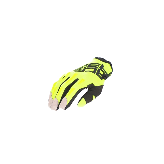 ACERBIS motokrosové rukavice MX X-H fluo žlutá