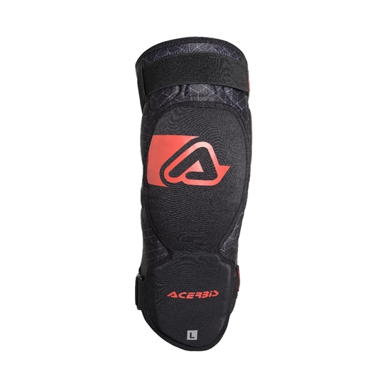 ACERBIS X-knee Soft chrániče kolen černá/červená 