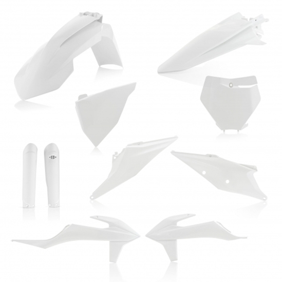 ACERBIS plastový full kit KTM SX/SXF/19 bílá