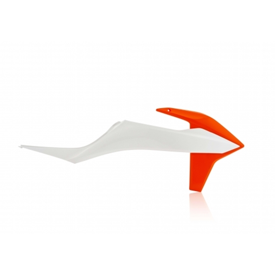 ACERBIS spoilery KTM SX/SXF 19 bílá/oranžová
