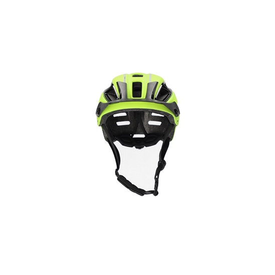 Acerbis DOUBLEP cyklistická přilba MTB černá/fluo žlutá/černá