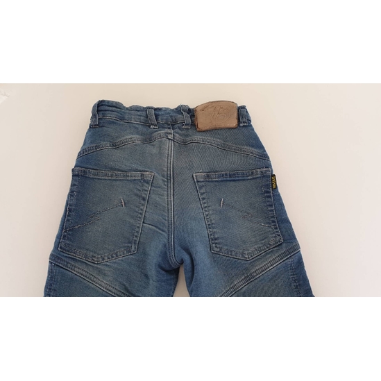 BOLDER 1722 Kalhoty Kevlar jeans stretch modrá (BAZAR)