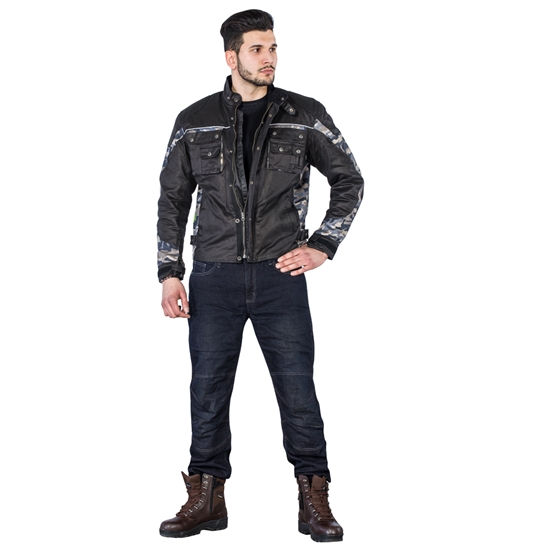 W-TEC Pawted Pánské moto jeansy