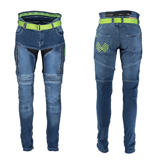 W-TEC Ekscita dámské moto jeansy