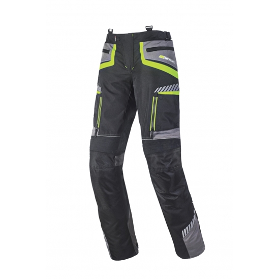 SPARK Roadrunner Pánské moto kalhoty černá/žlutá