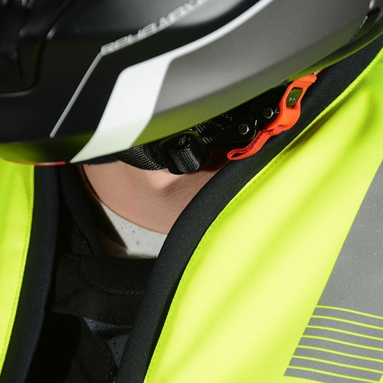 Helite Turtle 2 HiVis airbagová vesta rozšířená