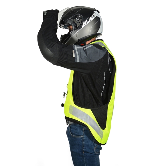 Helite Turtle 2 HiVis airbagová vesta rozšířená