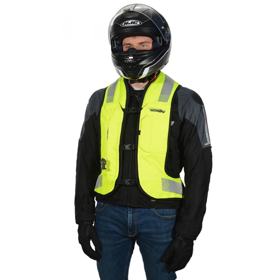 Helite Turtle 2 HiVis airbagová vesta rozšířená
