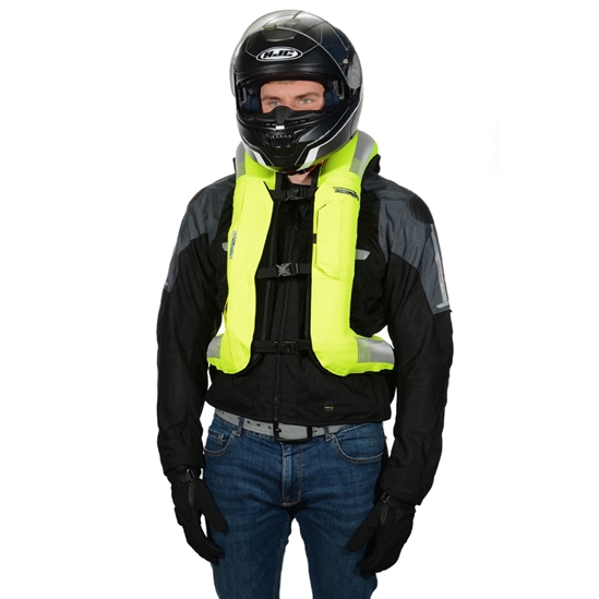 Helite Turtle 2 HiVis airbagová vesta rozšířená
