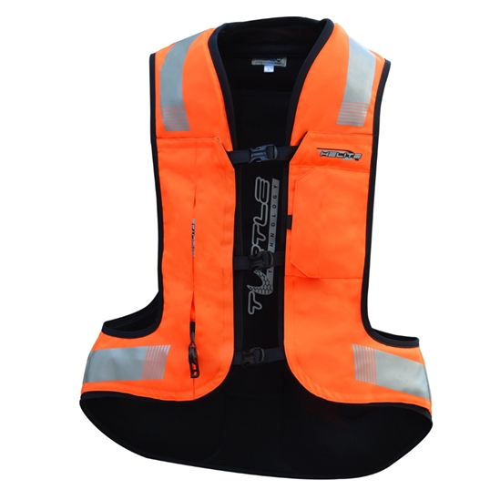 Helite Turtle 2 HiVis airbagová vesta rozšířená