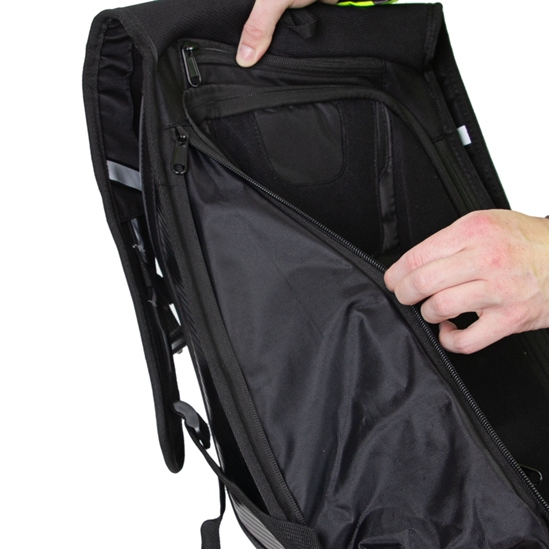 W-TEC Shellter Skořepinový moto batoh černý