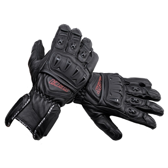 SECA Atom II Moto rukavice černá