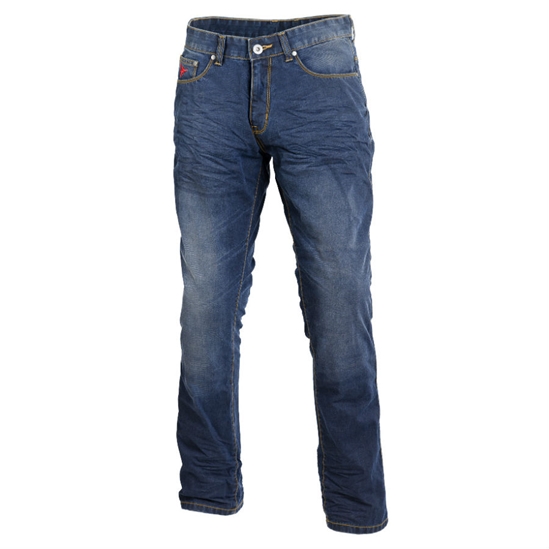 SECA Fusion Kevlarové džíny na moto modré pánské