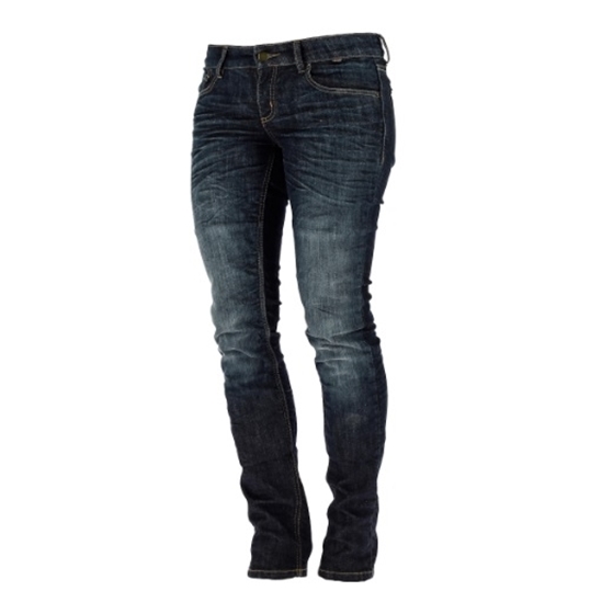 RICHA Skinny Jeans Dámské moto kalhoty navy modrá 