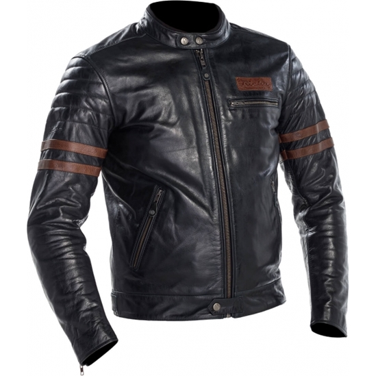 RICHA CURTISS Moto bunda nadměrná tmavě zelená