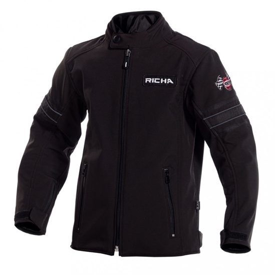 RICHA TOULON 2 SOFTSHELL JUNIOR dětská moto bunda
