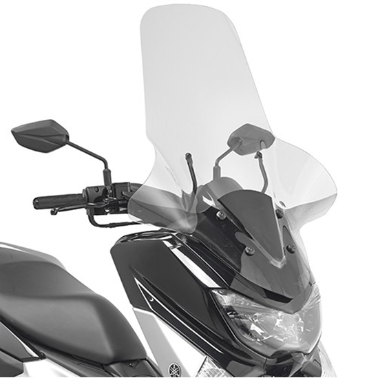 KAPPA 2123DTK plexi YAMAHA N-MAX 125  (15–18) čirá