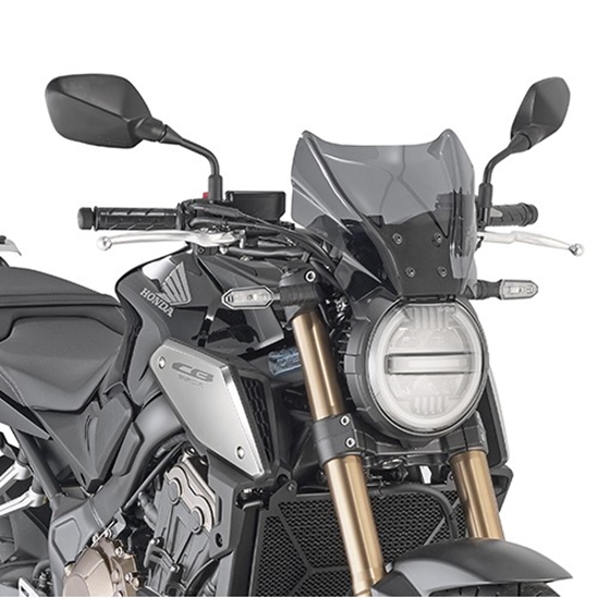 KAPPA 1173SK kouřové plexi HONDA CB 650 R / 1000 R (18-19) / BENELLI 502C (19)