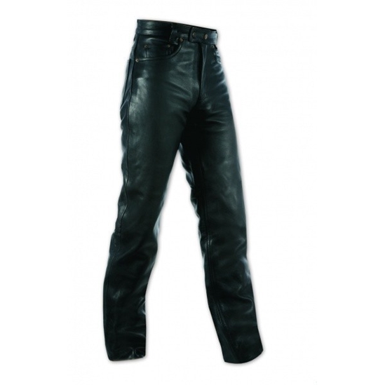 A-PRO 5 Tasche kožené kalhoty černé