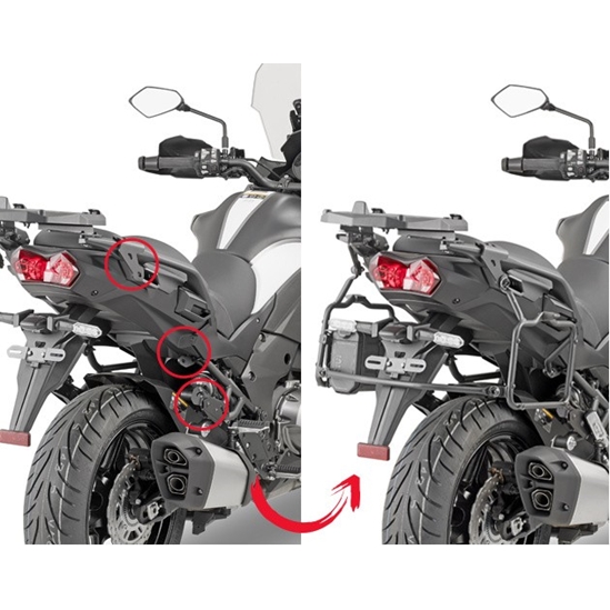 KAPPA KLR4126 nosič bočních kufrů Kawasaki Versys 1000/1000 SE(19)