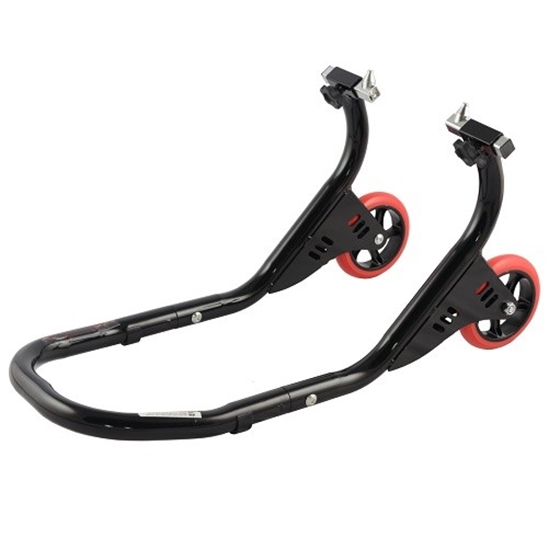 A-PRO CM-7571 černý přední moto stojan