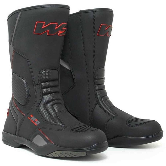 W2 Boots Ride-T moto boty černá