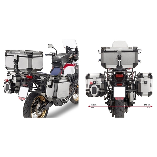 KAPPA KL1144CAM nosič bočních kufrů HONDA CRF 1000 L AFRICA TWIN (16-17)