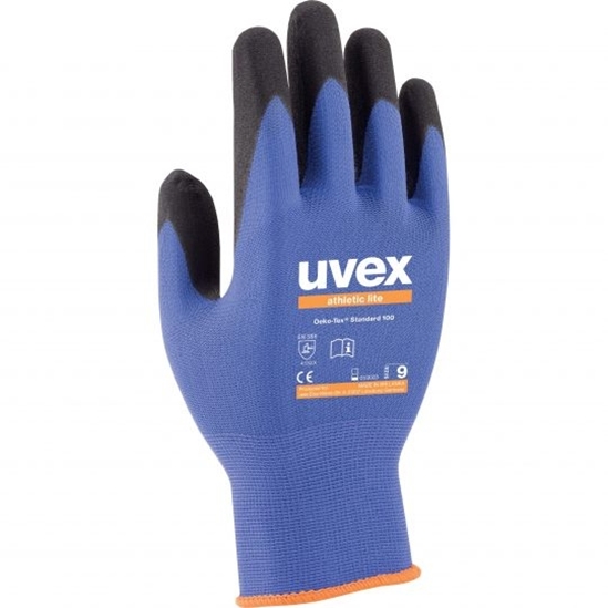 UVEX ATHLETIC LITE 60027 povrstvené rukavice modré